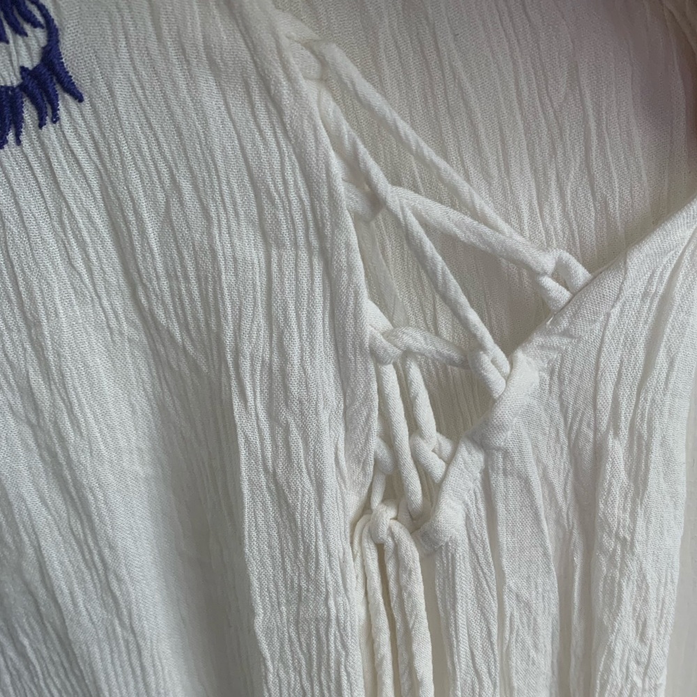 Free People Adelaide Festival Slip Dress Ivory SM - Picture 6 of 6